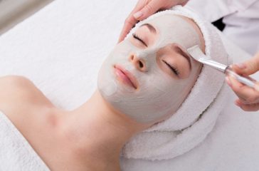 Face,Peeling,Mask,,Spa,Beauty,Treatment,,Skincare.,Woman,Getting,Facial